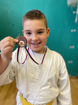 Prva dosežena medalja